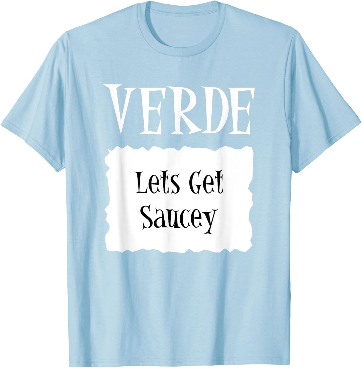 VERDE - Hot Packet Halloween Taco Costume T-Shirt - T-Shirt | Light Blue