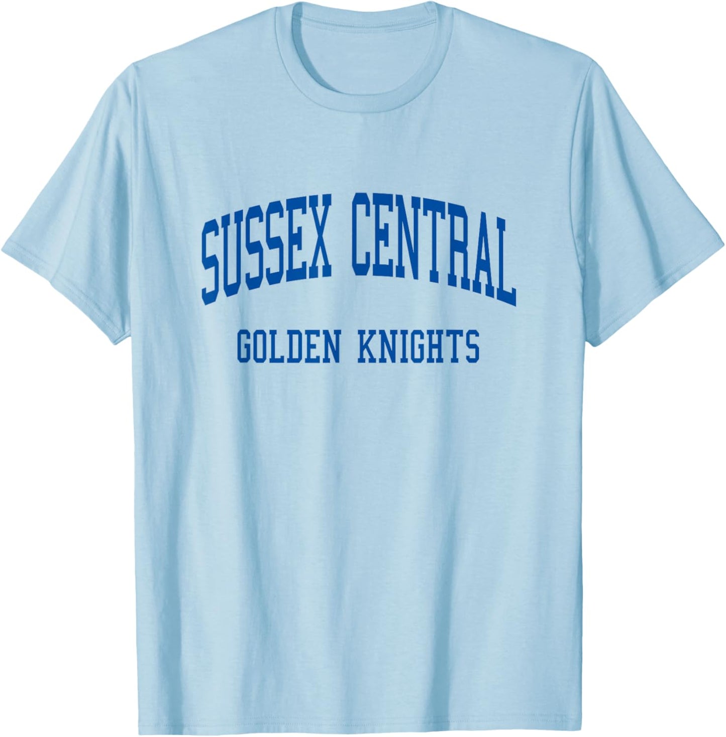 Sussex Central High School HS Georgetown DE Retro T-Shirt - T-Shirt | Light Blue