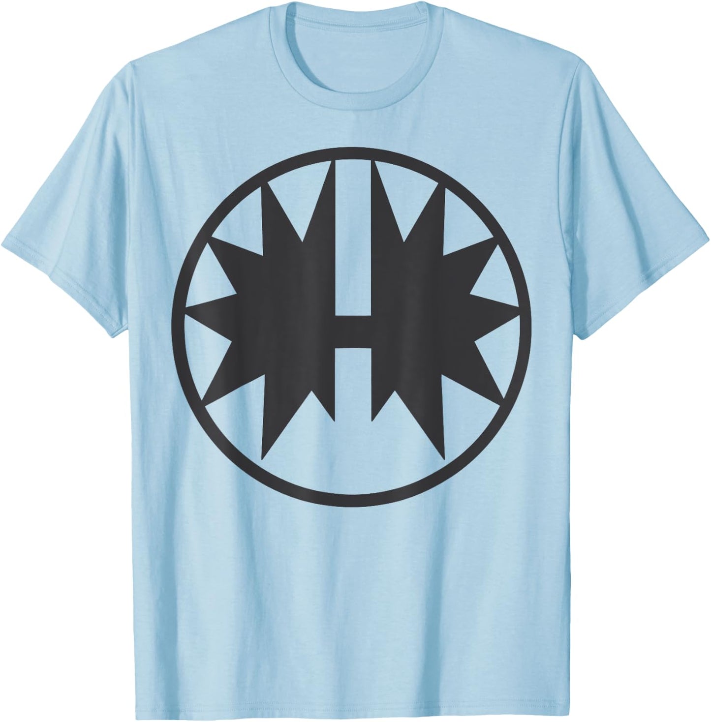 KISS - The Spaceman Logo T-Shirt - T-Shirt | Light Blue