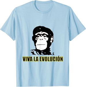 Viva La Evolucion T-Shirt - T-Shirt | Light Blue
