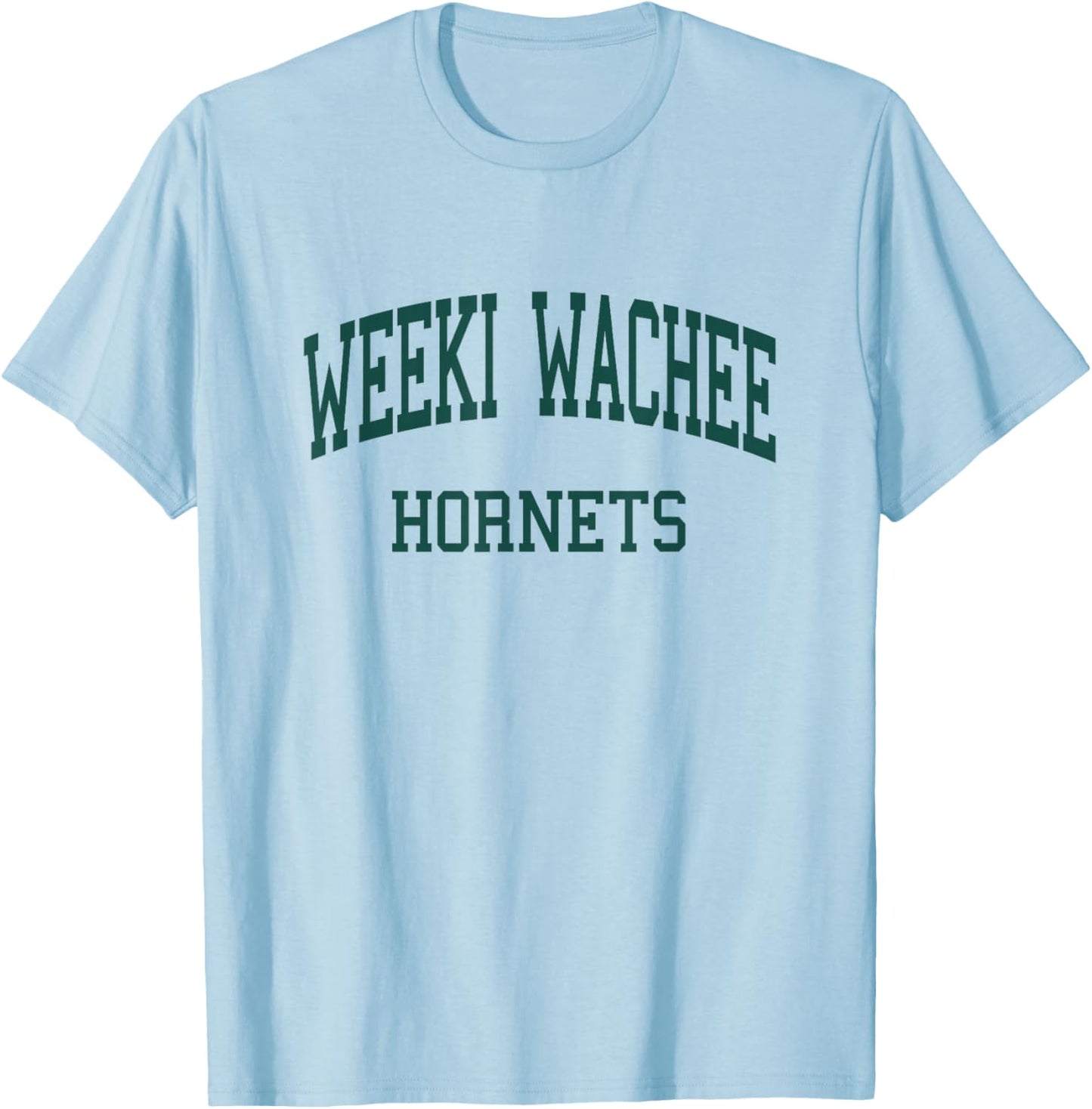 Weeki Wachee High School HS Weeki Wachee FL Retro T-Shirt - T-Shirt | Light Blue