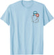 Marvel Captain America Left chest Pocket Graphic T-Shirt - T-Shirt | Light Blue