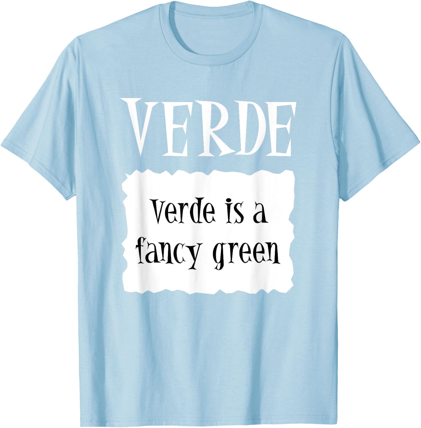 VERDE - Hot Packet Halloween Taco Costume T-Shirt - T-Shirt | Light Blue