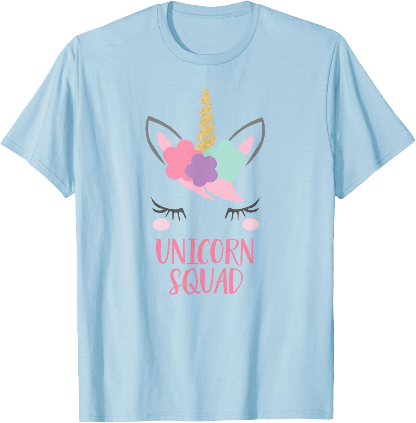 Unicorn Squad Unicorn Gift T-Shirt - T-Shirt | Light Blue