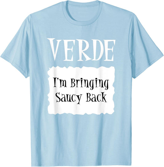 VERDE - Hot Packet Halloween Taco Costume T-Shirt - T-Shirt | Light Blue