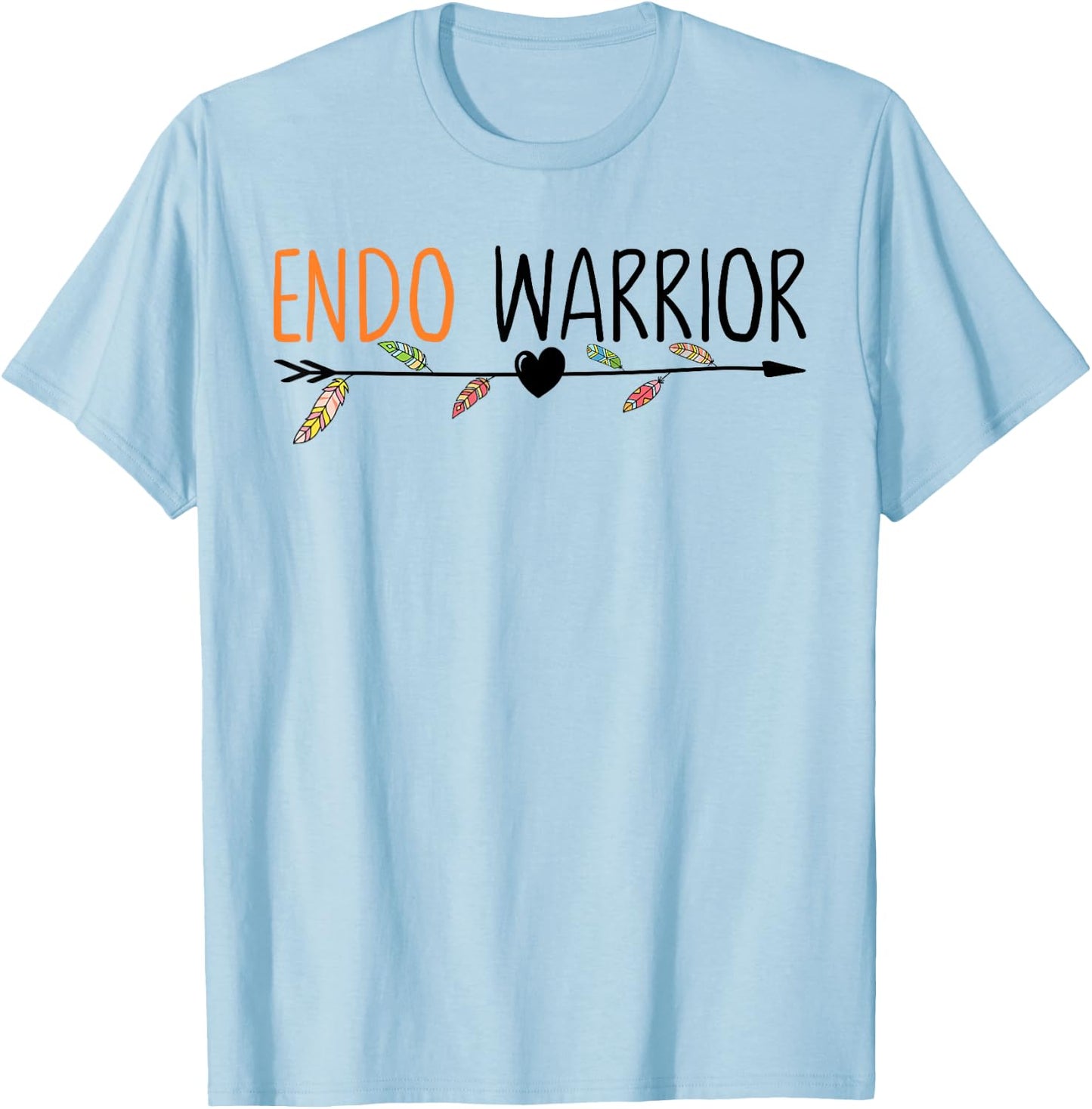 Endo Warrior Shirt Endometriosis Awareness T-Shirt - T-Shirt | Light Blue
