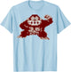 Nintendo Donkey Kong 8-Bit Pixel Vintage Graphic T-Shirt - T-Shirt | Light Blue