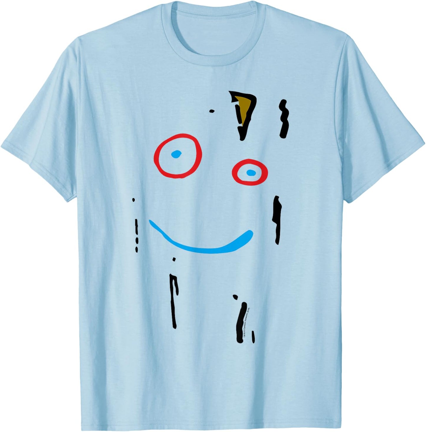 Ed, EDD n Eddy Plank Face T-Shirt - T-Shirt | Light Blue