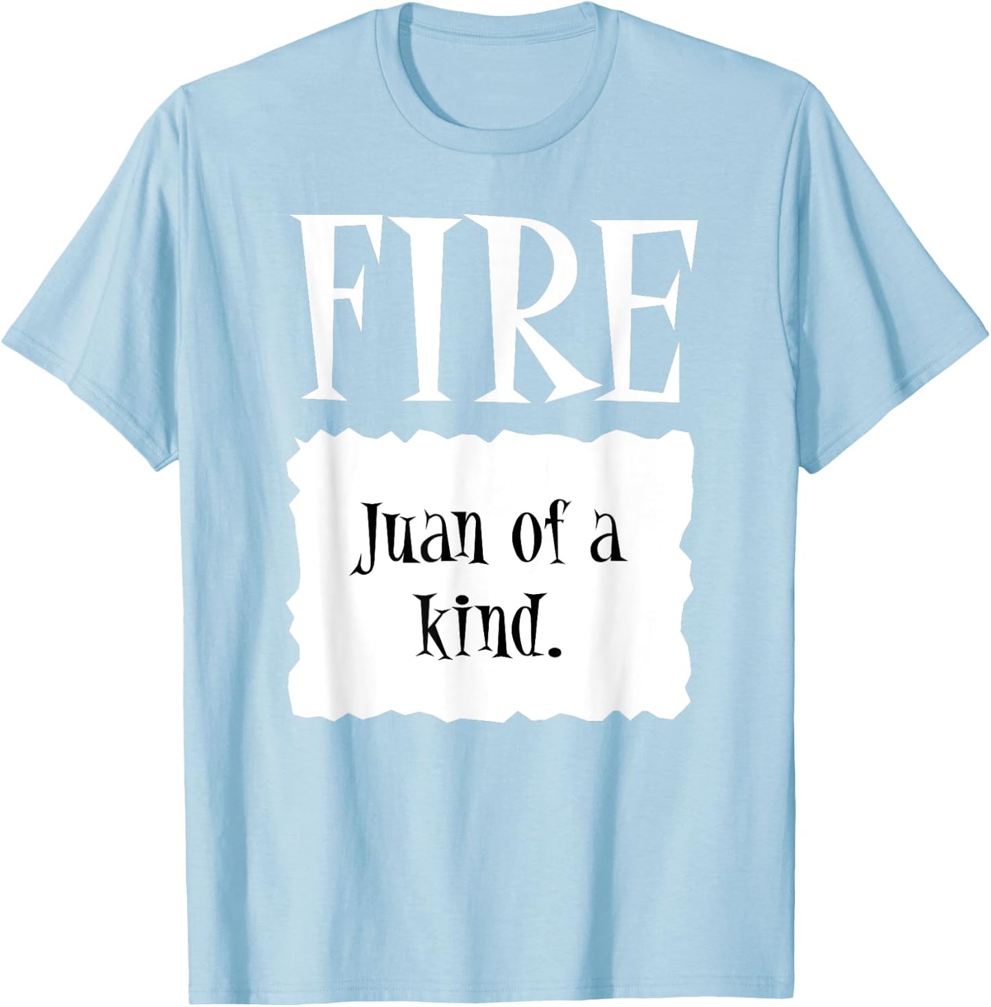 FIRE - Hot Packet Halloween Taco Costume T-Shirt - T-Shirt | Light Blue