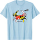 Maryland Crab Lacrosse Shirt, MD LAX, Maryland Lacrosse T-Shirt - T-Shirt | Light Blue