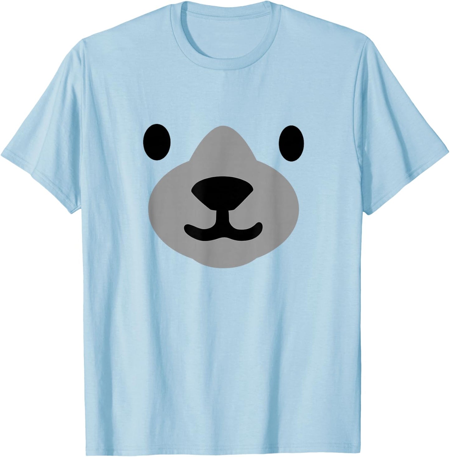Polar Bear Halloween Costume Shirt Funny Adults Kids T-Shirt - T-Shirt | Light Blue