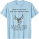 Beer Nuts Deer Nuts Under A Buck Funny Hunter T-Shirt - T-Shirt | Light Blue