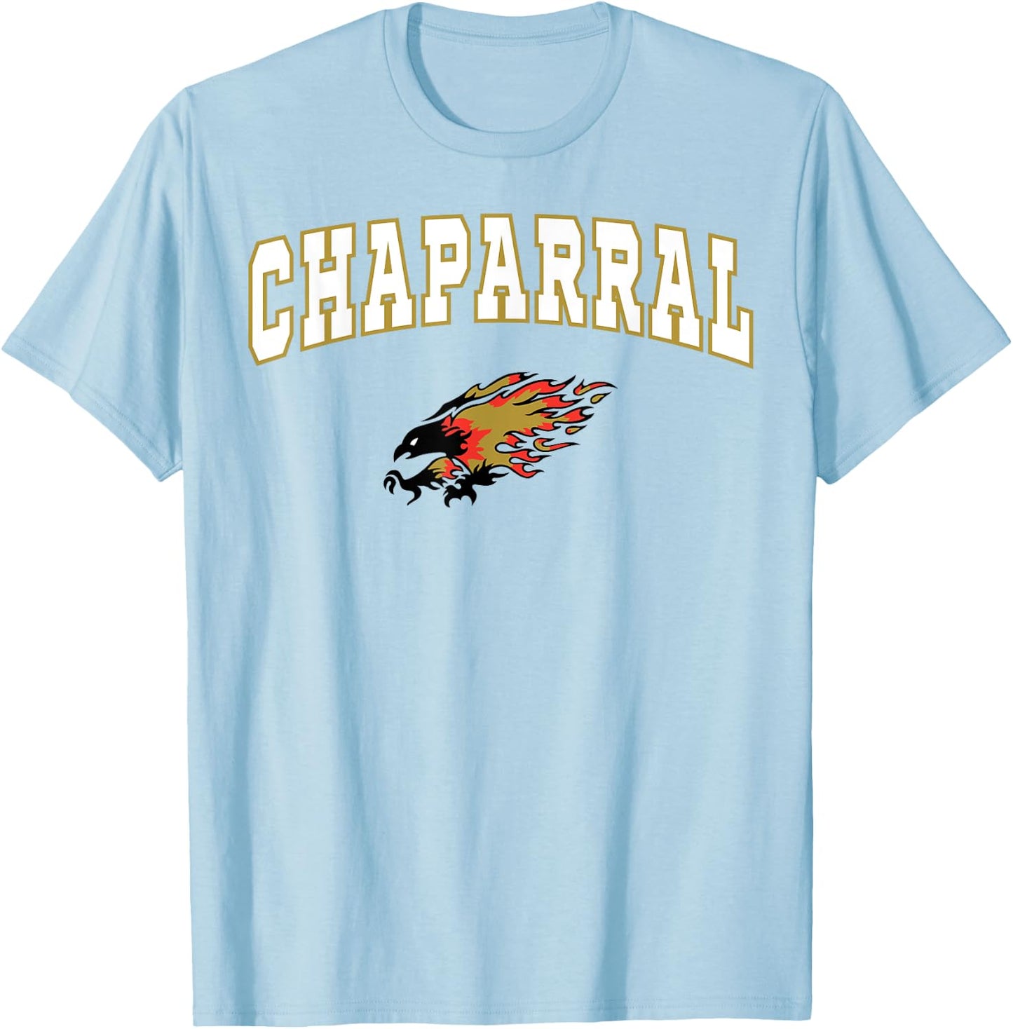 Chaparral High School Firebirds C2 T-Shirt - T-Shirt | Light Blue