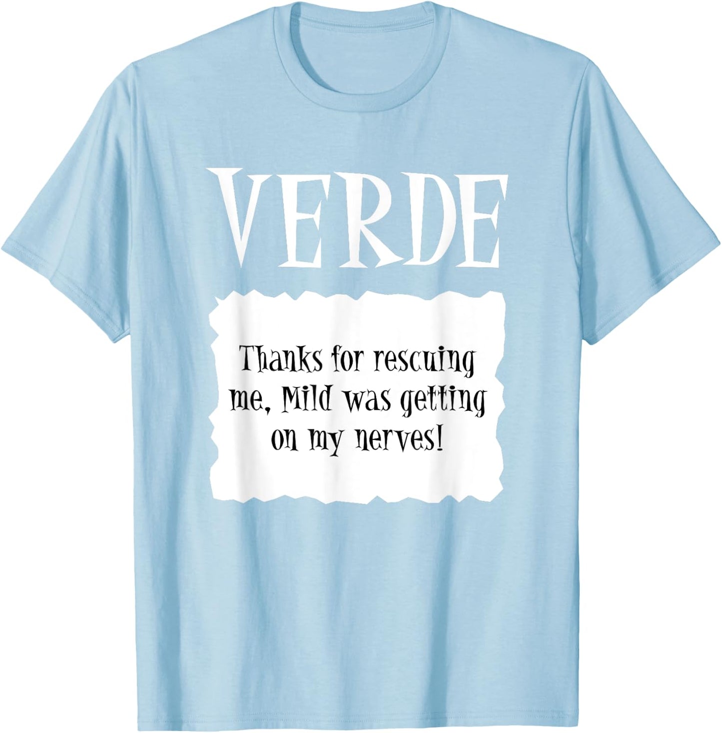VERDE - Hot Packet Halloween Taco Costume T-Shirt - T-Shirt | Light Blue