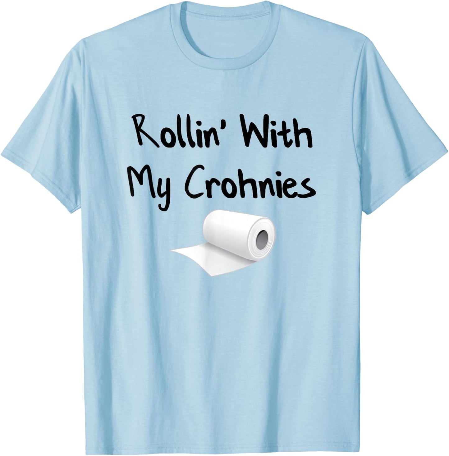 Colon Cancer and Crohn's Disease Awareness Shirts T-Shirt - T-Shirt | Light Blue