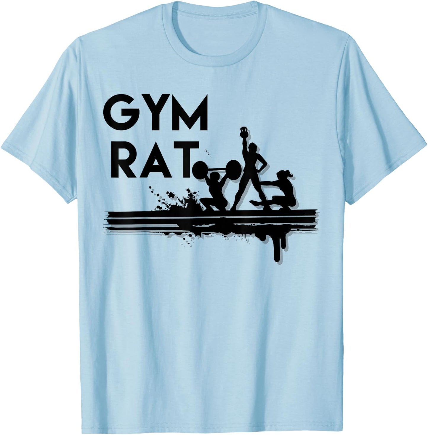 Gym Rat T-Shirt - T-Shirt | Light Blue