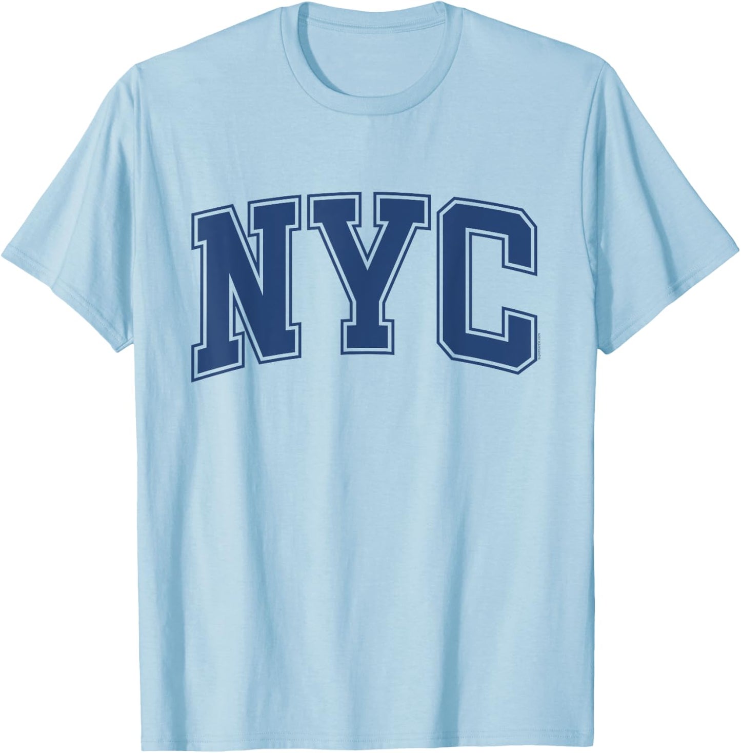 NYC | New York City Women Men Children T-Shirt - T-Shirt | Light Blue