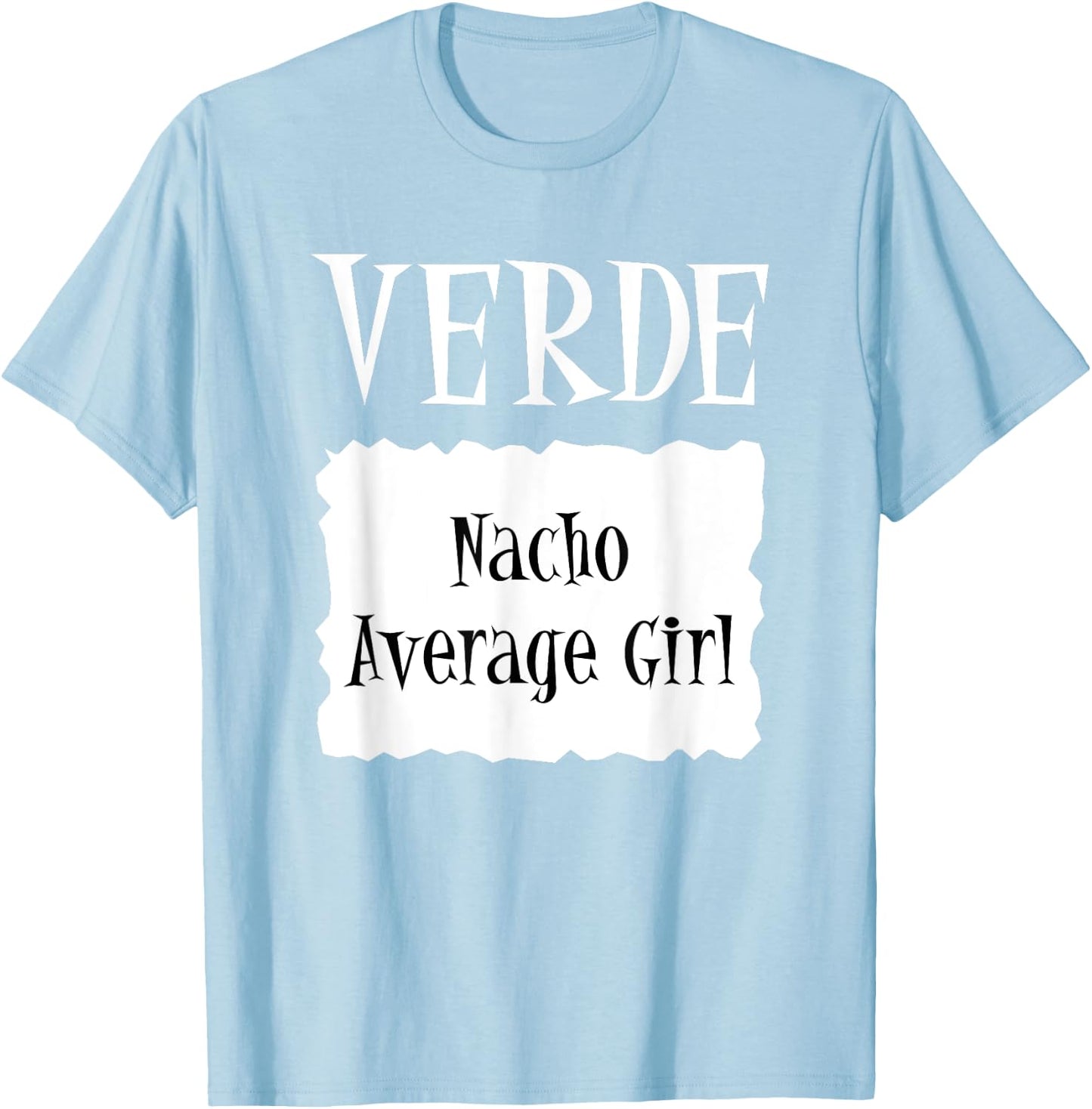 VERDE - Hot Packet Halloween Taco Costume T-Shirt - T-Shirt | Light Blue