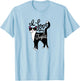 I Love My Tuxie Cute Tuxedo Cat T-Shirt - T-Shirt | Light Blue
