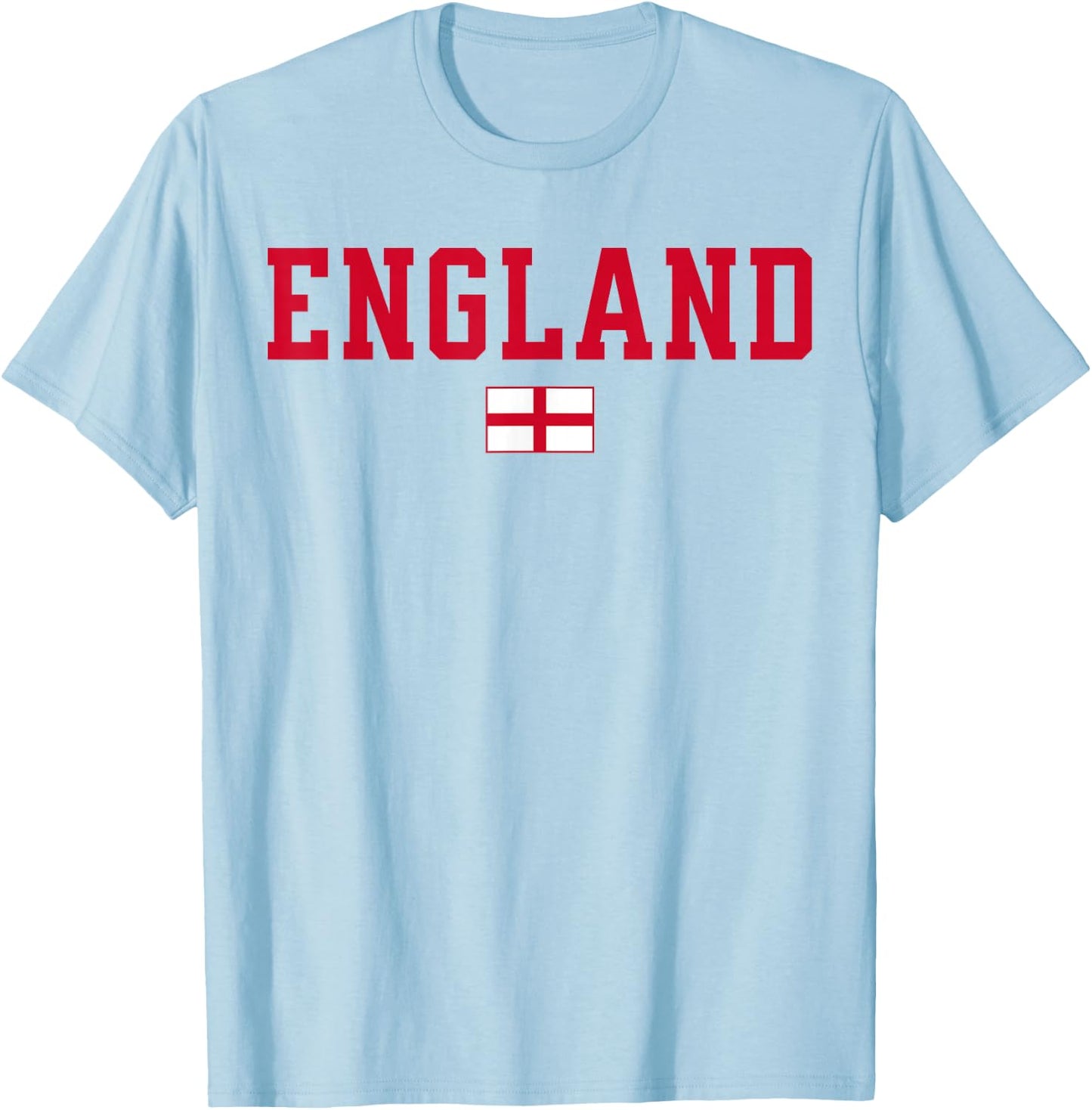England English Flag T-Shirt - T-Shirt | Light Blue