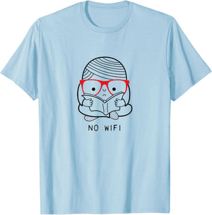No Wifi T-Shirt - T-Shirt | Light Blue