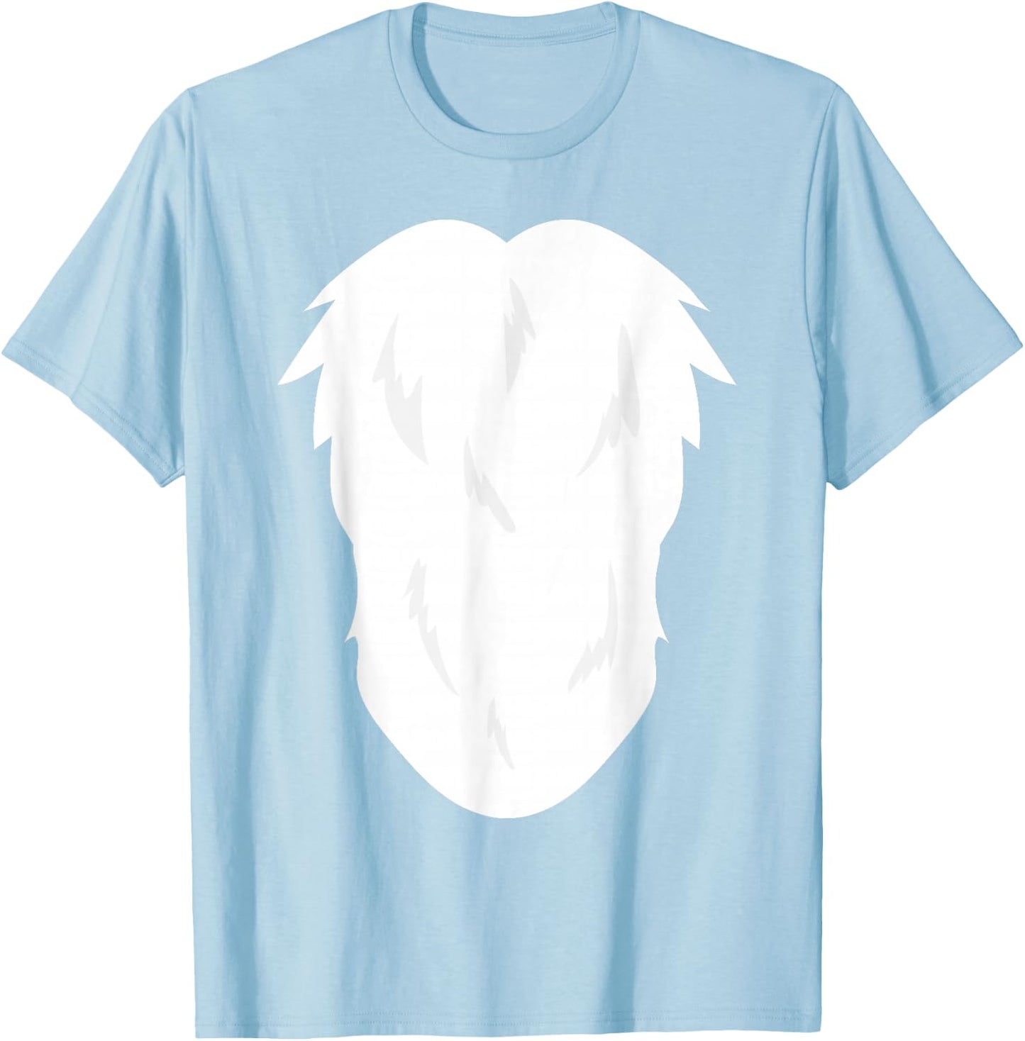 Koala Bear Body Belly Costume Easy Cute T-Shirt - T-Shirt | Light Blue