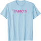 DADDY'S Good Little GIrl XXX Love Sexy Vintage T-Shirt - T-Shirt | Light Blue
