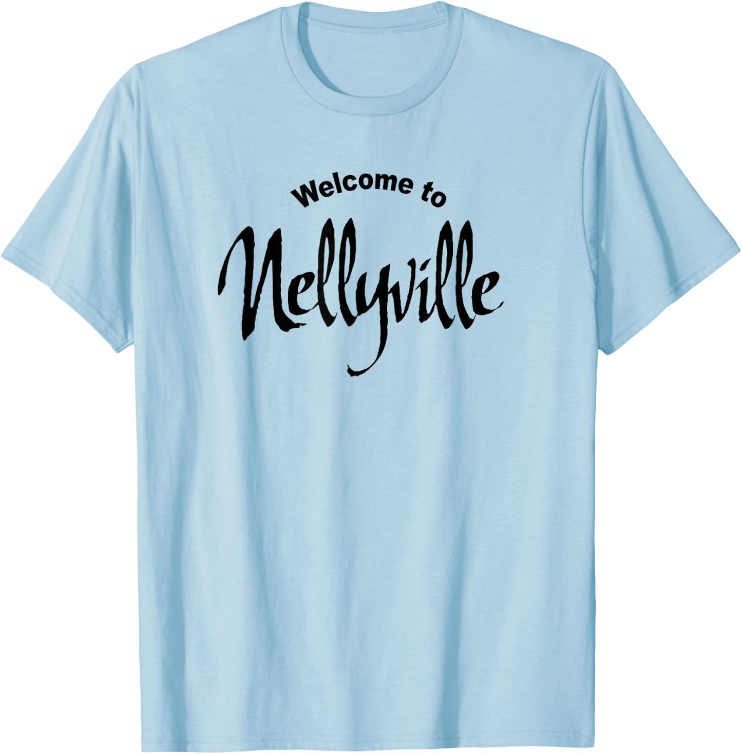 Nelly's Derrty Entertainment Welcome to Nellyville Vintage T-Shirt - T-Shirt | Light Blue