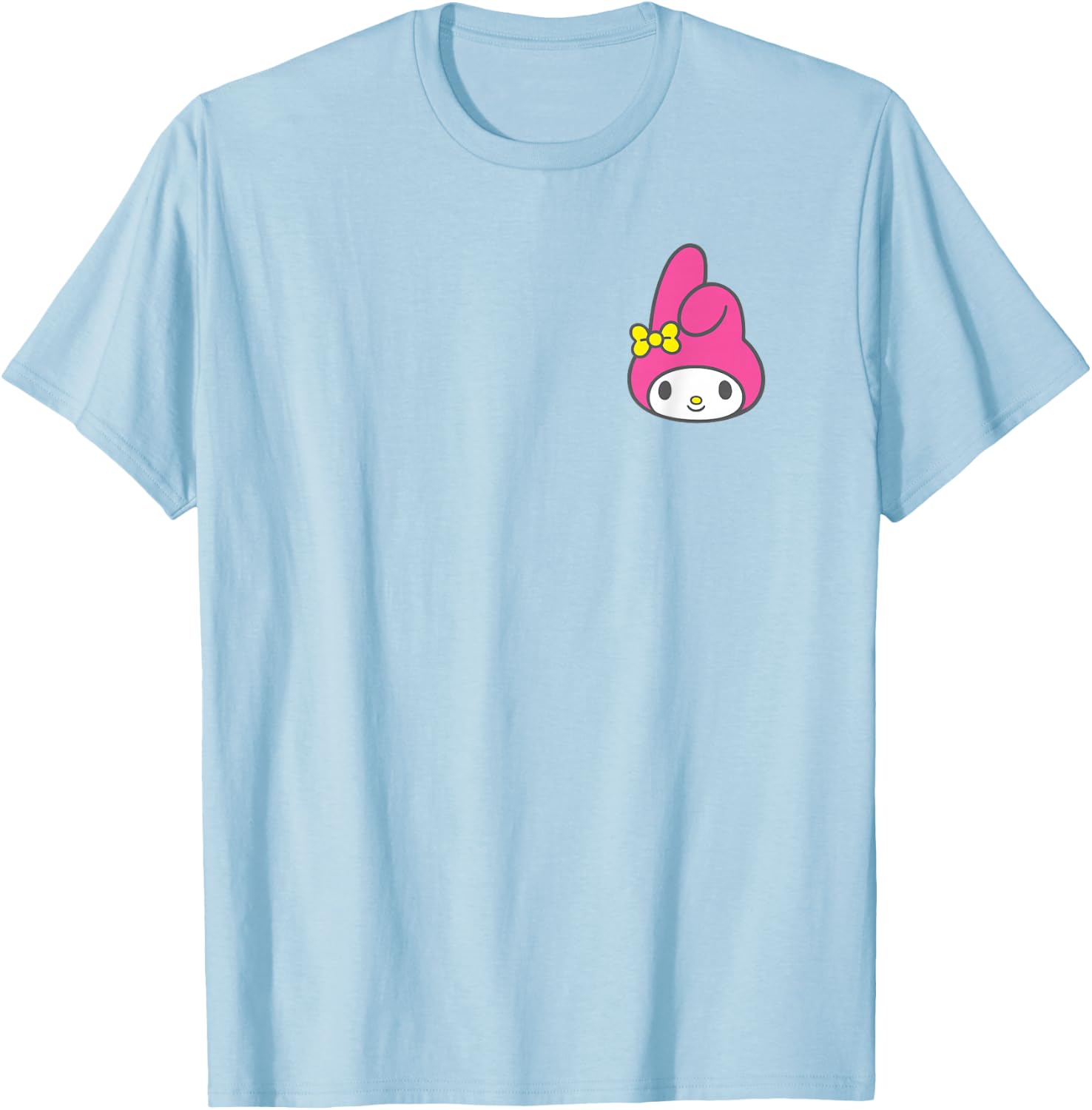 My Melody Front and Back Logo Shirt T-Shirt - T-Shirt | Light Blue