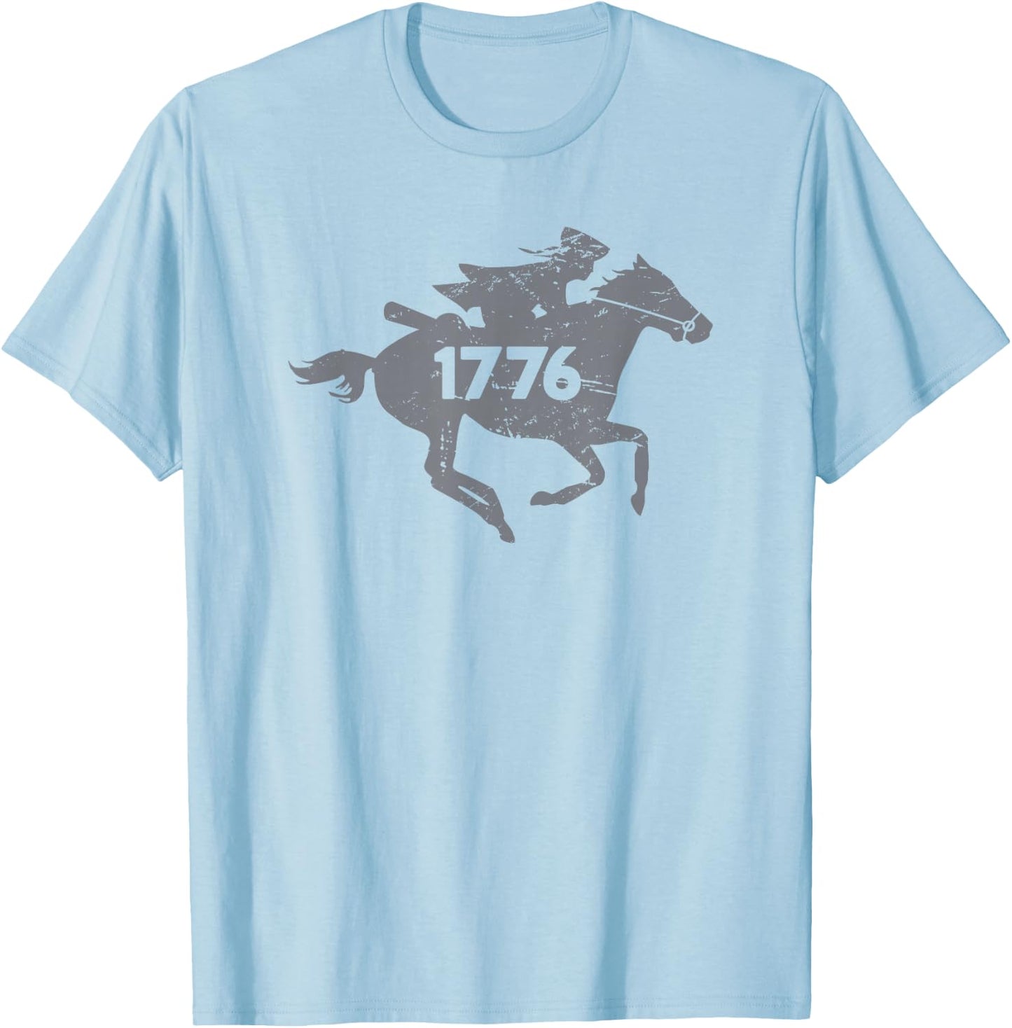 1776 American Revolutionary War T-Shirt - T-Shirt | Light Blue