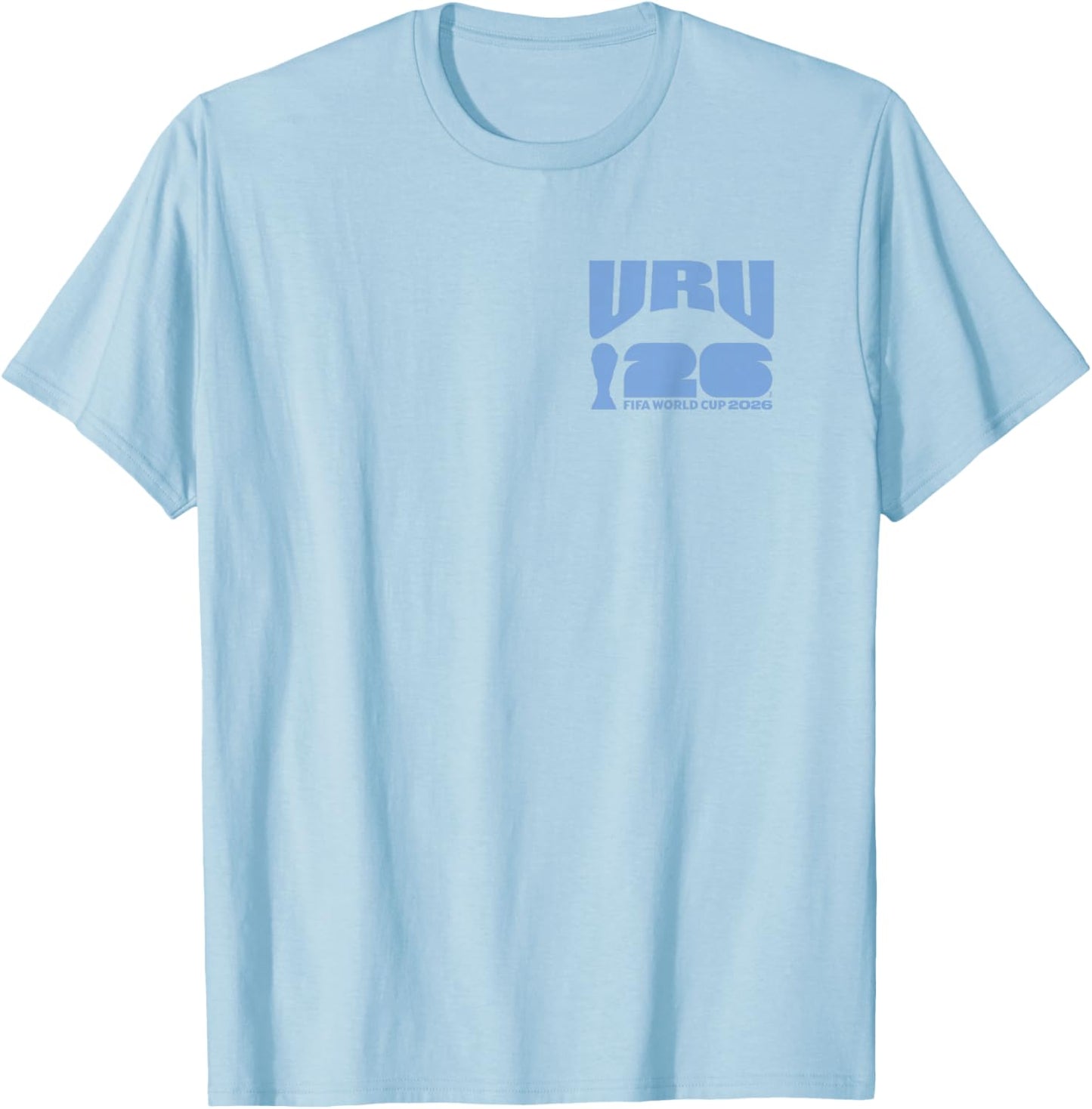 FIFA World CUP26 Uruguay Ball in Goal T-Shirt - T-Shirt | Light Blue