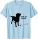 I found this humerus dog with bones funny T-Shirt - T-Shirt | Light Blue