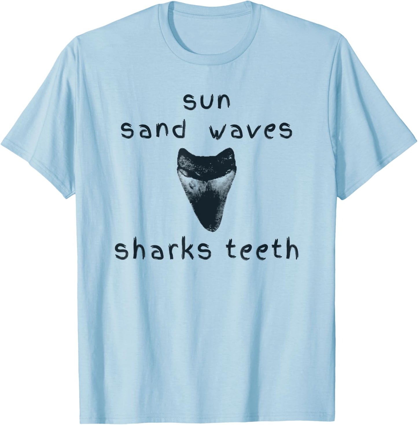Sharks-teeth Hunter Women Children T-Shirt - T-Shirt | Light Blue