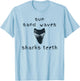 Sharks-teeth Hunter Women Children T-Shirt - T-Shirt | Light Blue