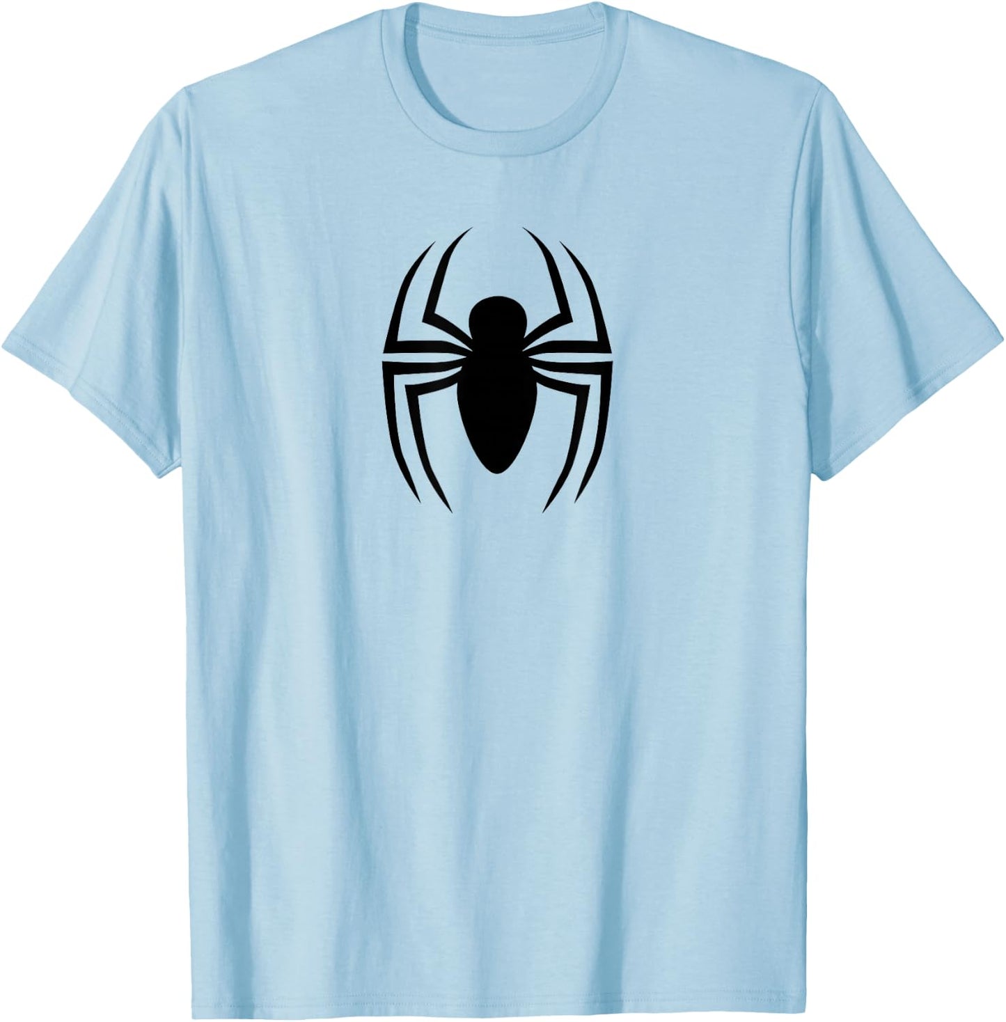 Marvel Spider-Man The Ultimate Logo Classic Graphic T-Shirt - T-Shirt | Light Blue
