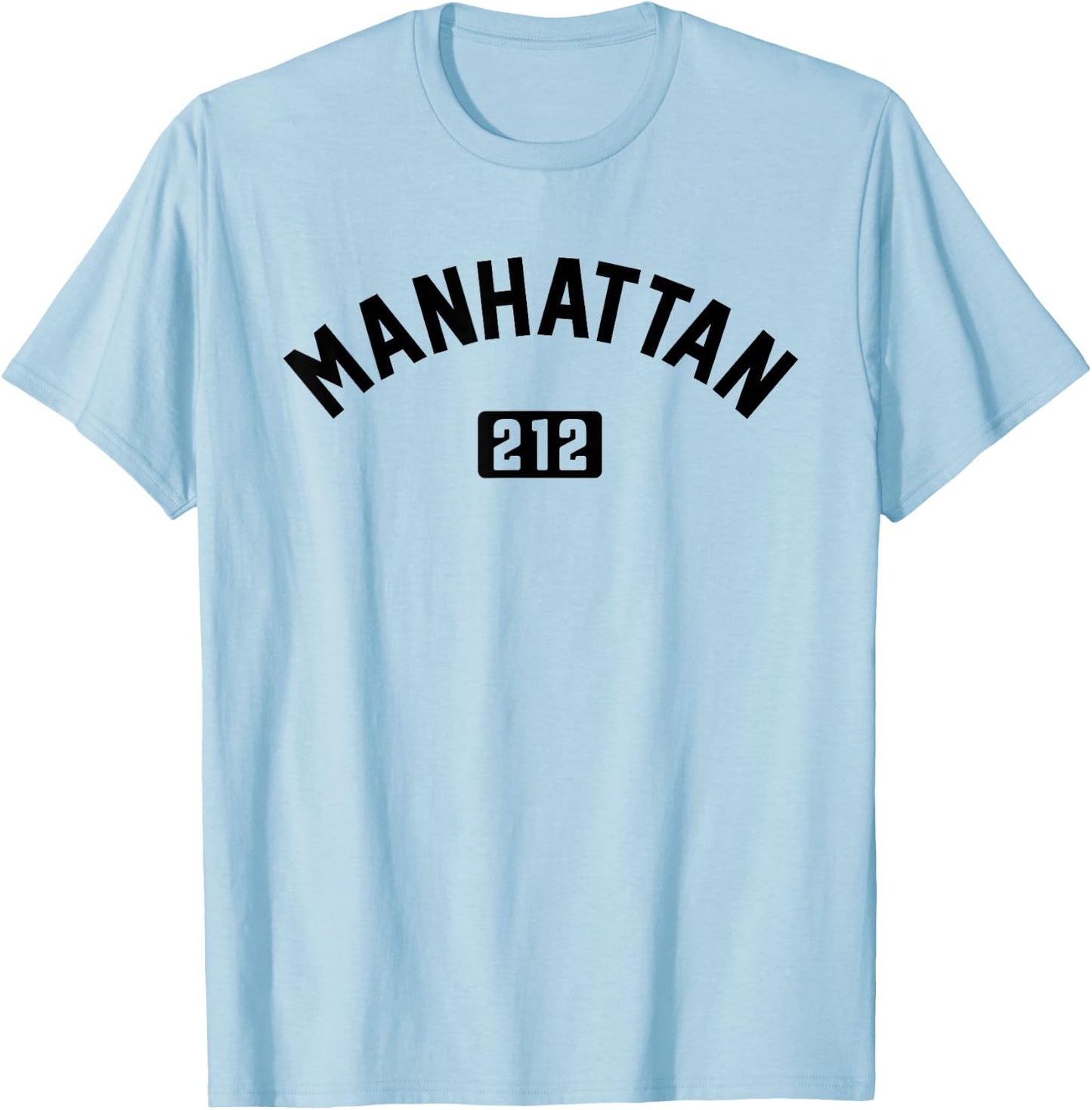 Manhattan 212 Classic City T-Shirt - T-Shirt | Light Blue
