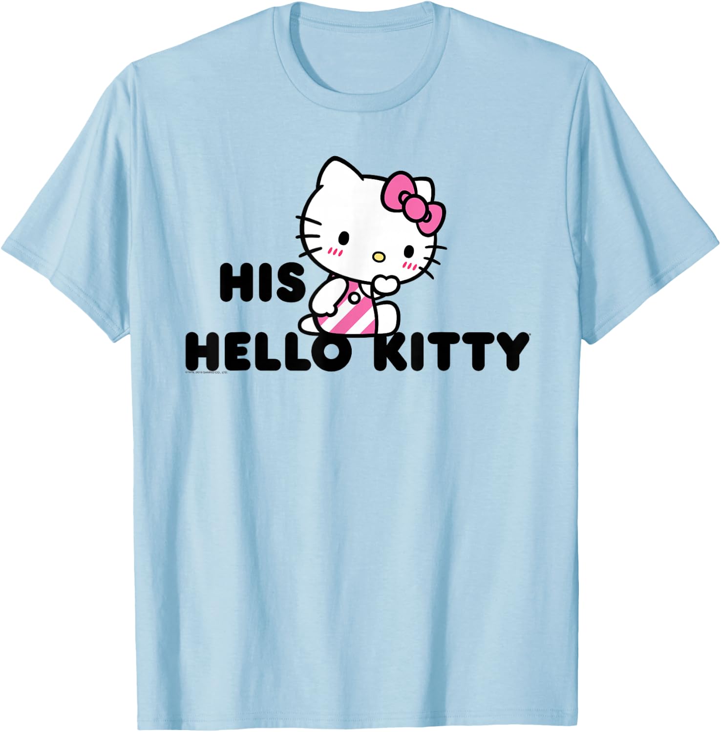 Hello Kitty and Dear Daniel Couples Shirt T-Shirt - T-Shirt | Light Blue