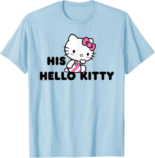 Hello Kitty and Dear Daniel Couples Shirt T-Shirt - T-Shirt | Light Blue