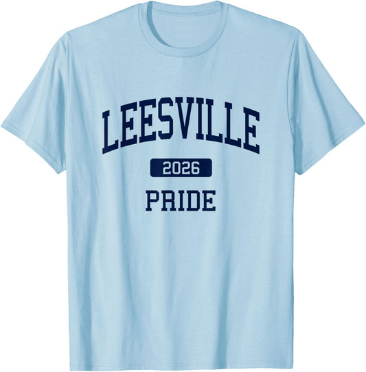 Leesville High School Class of 2026 Raleigh NC T-Shirt - T-Shirt | Light Blue
