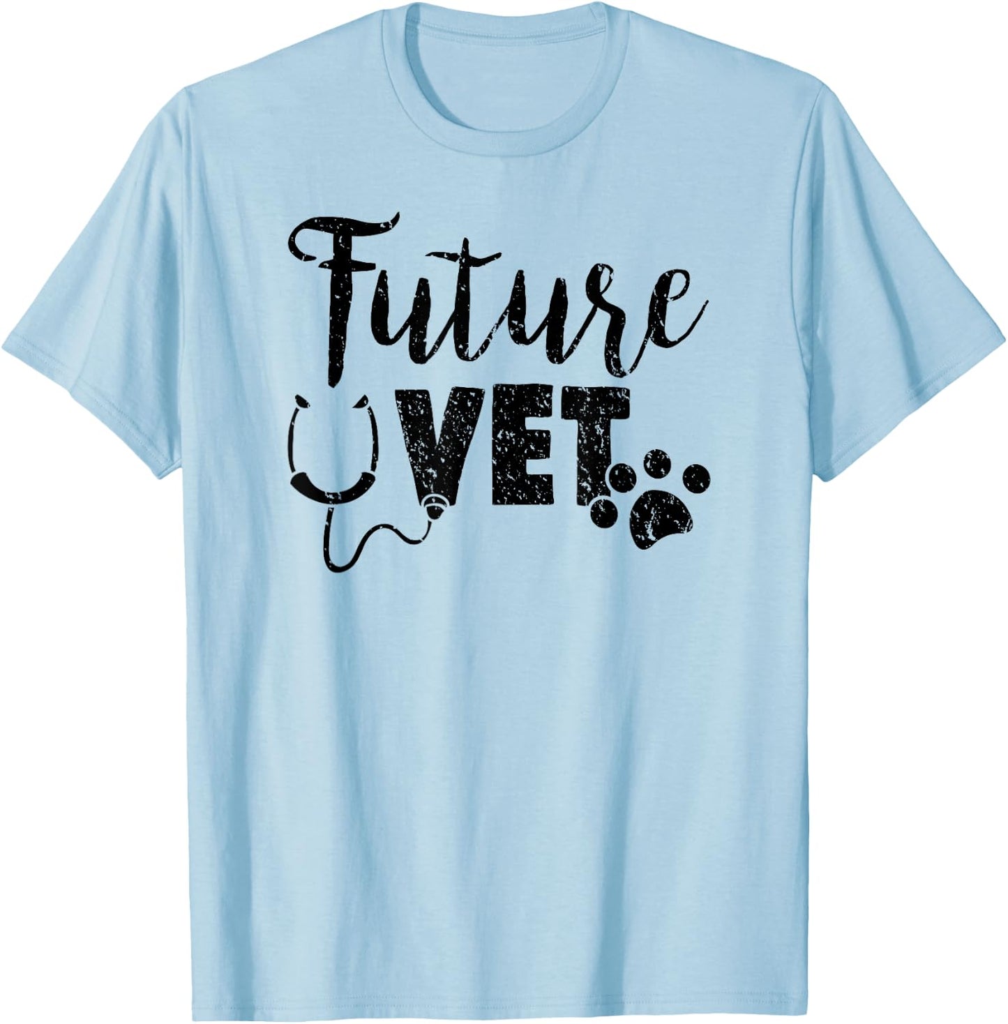 Future Vet - Vet Student Gift Vet Outfit Vet School Gift T-Shirt - T-Shirt | Light Blue