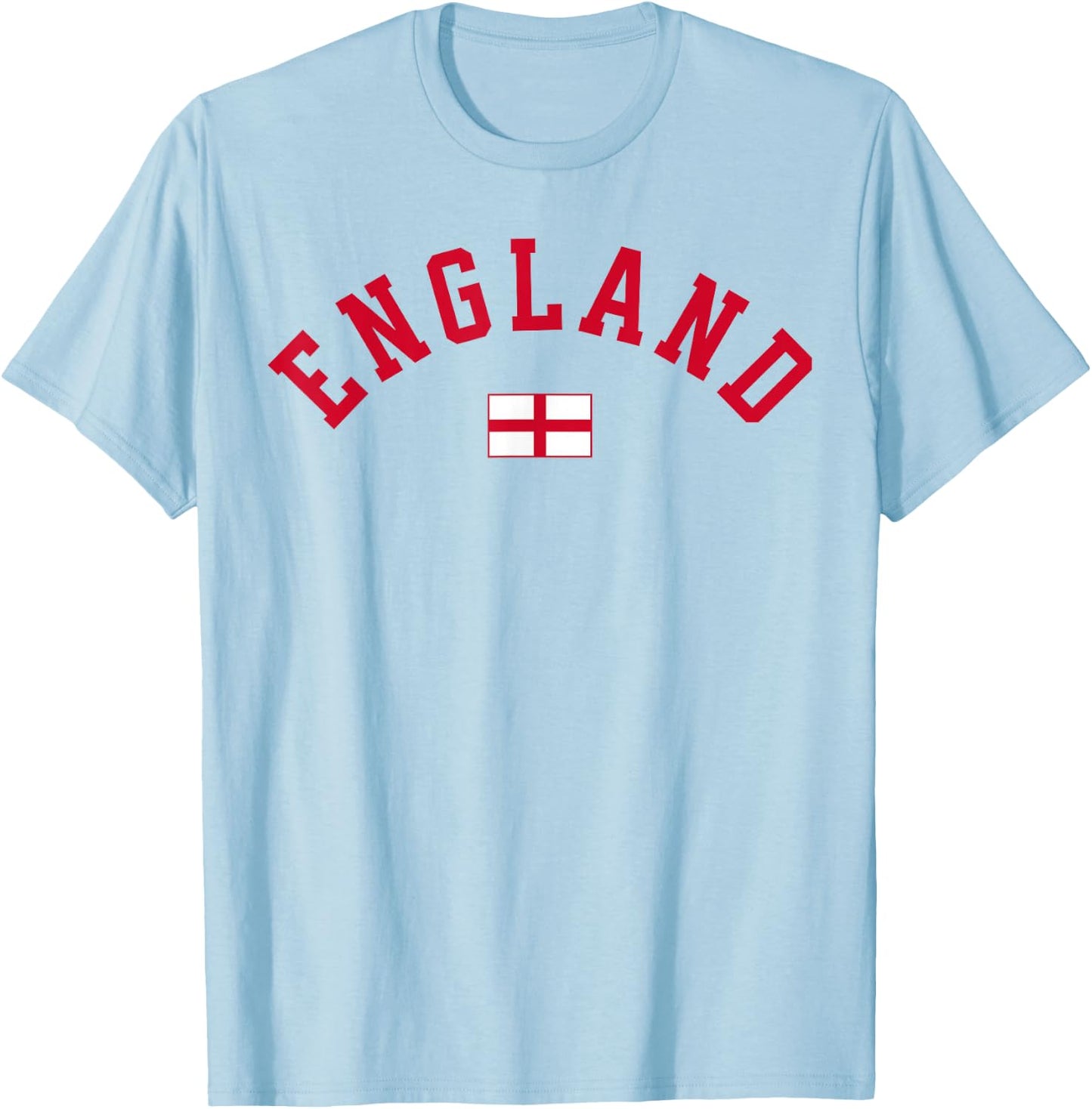 England English Flag T-Shirt - T-Shirt | Light Blue