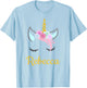 Rebecca Unicorn Name Shirt for Rebecca T-Shirt - T-Shirt | Light Blue