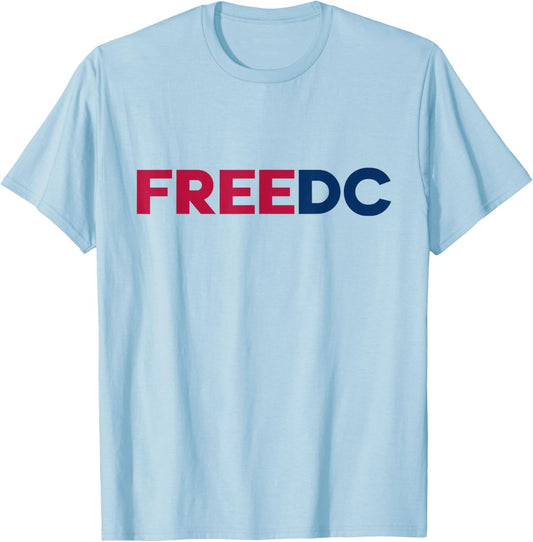 Free DC T-Shirt - T-Shirt | Light Blue