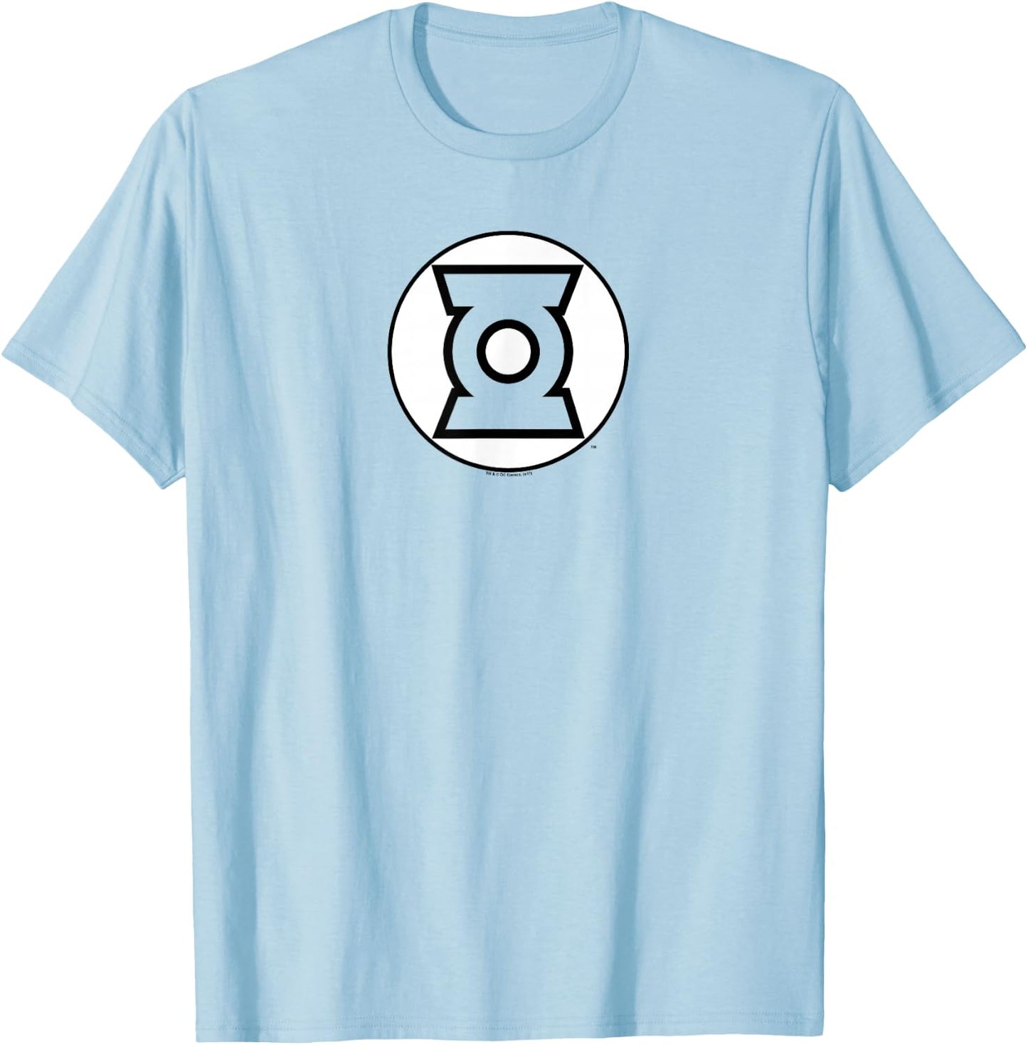Green Lantern Logo T-Shirt - T-Shirt | Light Blue