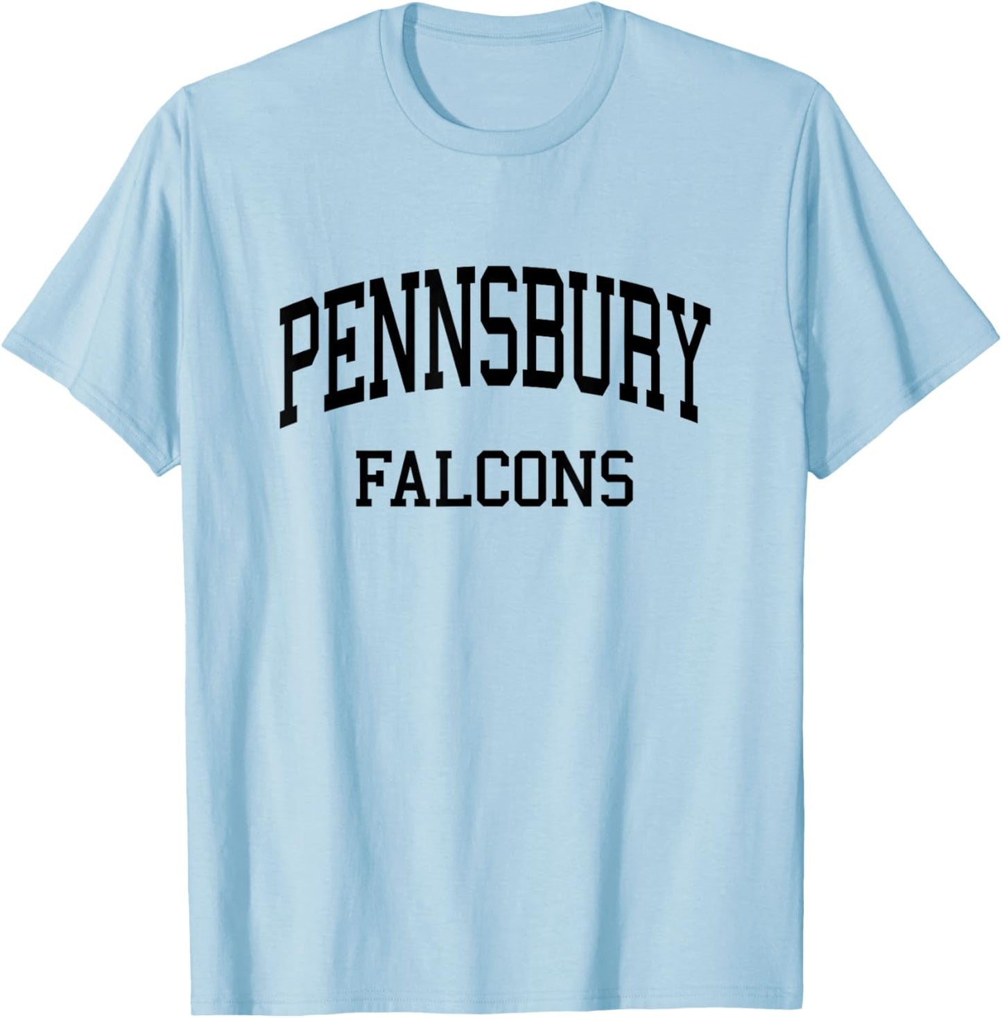 Pennsbury High School HS Fairless Hills PA Retro T-Shirt - T-Shirt | Light Blue