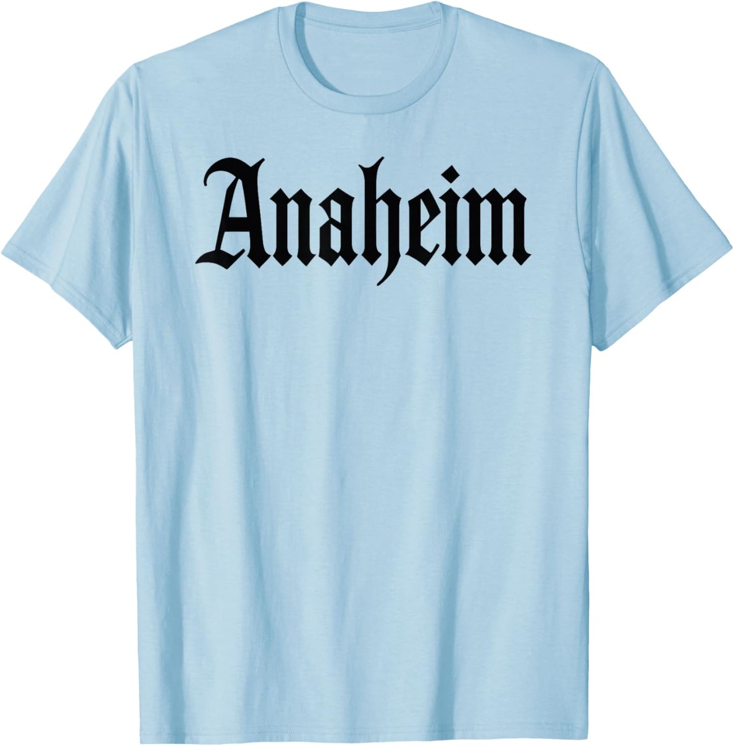 Anaheim California Orange County SoCal 714 Garden Grove OC T-Shirt - T-Shirt | Light Blue