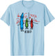 Hilarious He did it Wasco Crayons Chalks kindergarten T-Shirt - T-Shirt | Light Blue