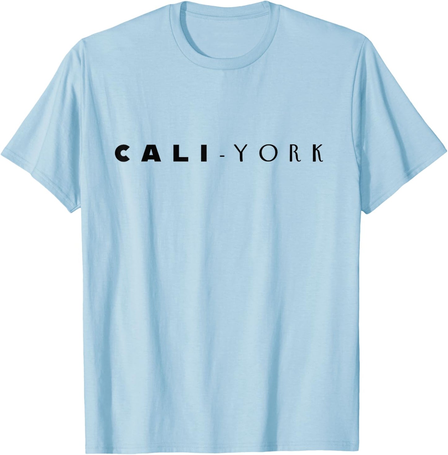 Cali York shirt California New York T-Shirt - T-Shirt | Light Blue