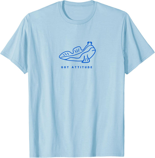 Mudskipper. Minimalist art of a fish with attitude T-Shirt - T-Shirt | Light Blue