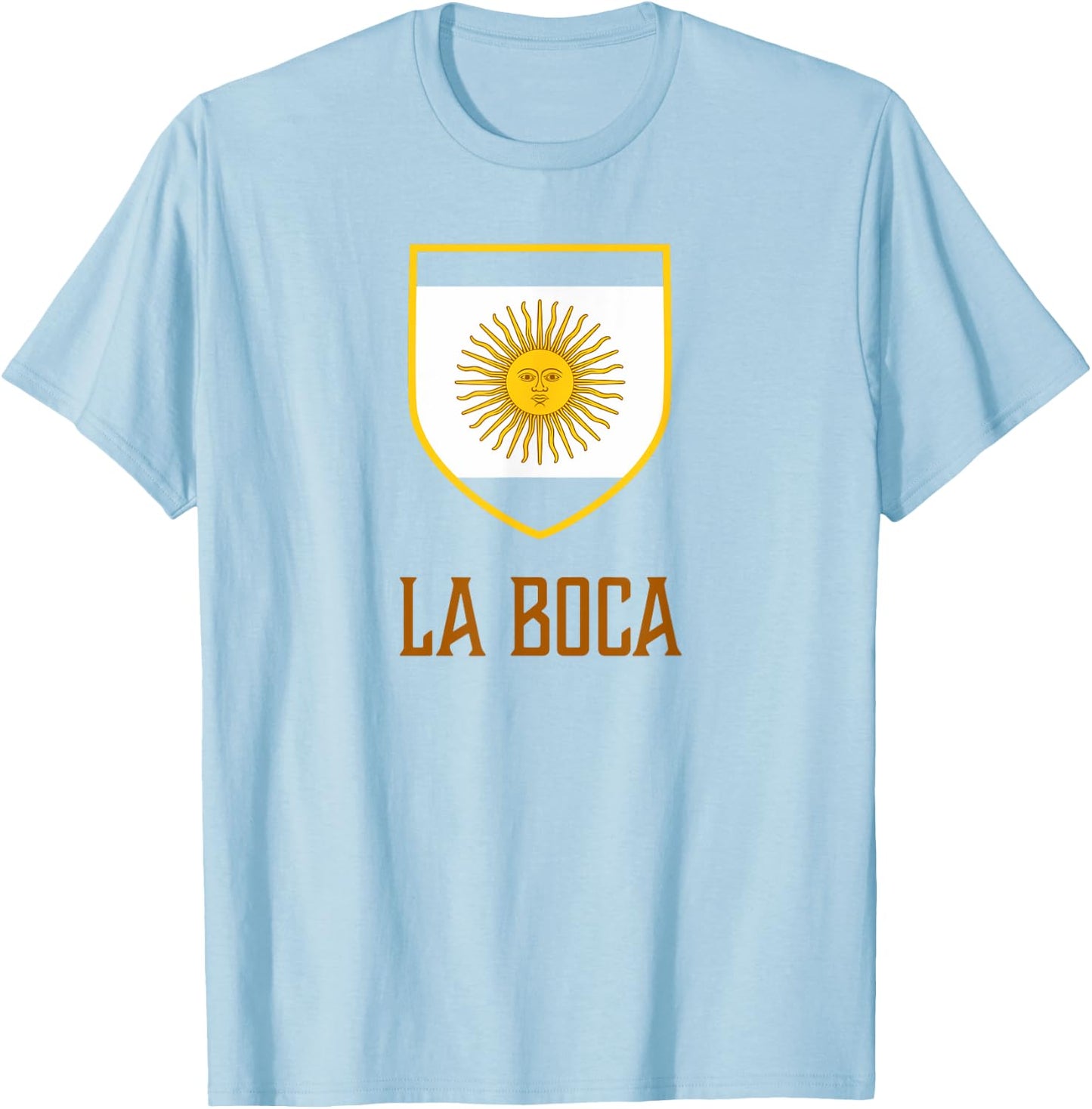 La Boca, Buenos Aires, Argentina - Argentino Shirt T-Shirt - T-Shirt | Light Blue
